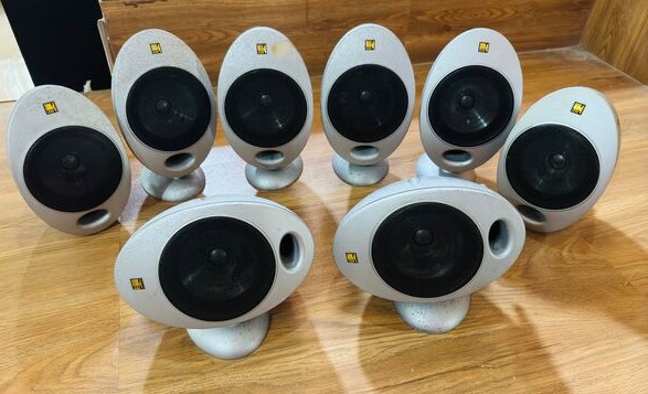 KEF HTS 2001 Satellite Speakers 8 units