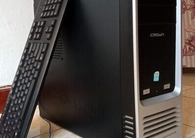 USED INTEL PENTIUM DUAL-CORE DESKTOP WITH KEYBOARD & MOUSE