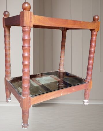 Double Shelf Side Table / TV Stand