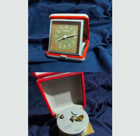 Equity Vintage 1970 Mechanical Travel Pocket Loud Alarm Clock