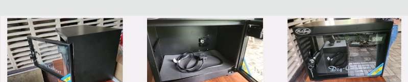 Dry Cabinet (black, Shelf Included, Used)