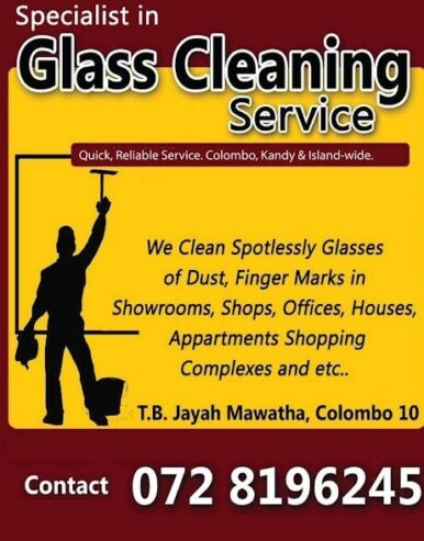 glass cleaning service