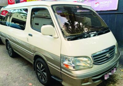 Unregistered Toyota Hiace Super