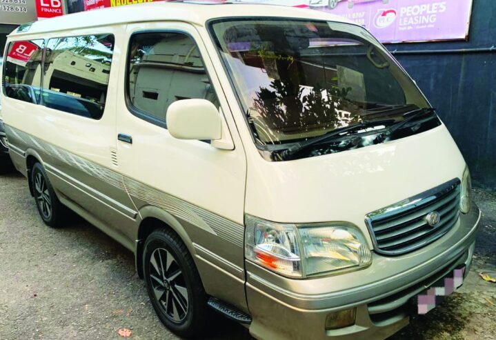 Unregistered Toyota Hiace Super