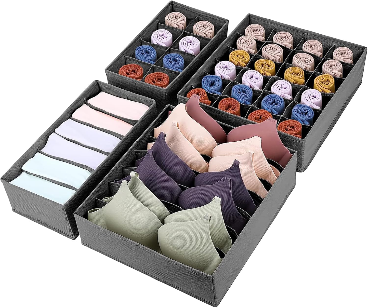 4 Pcs Wardrobe Organizer Set