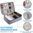 Multipurpose Electronic And Accessories Waterproof Travel Organizer