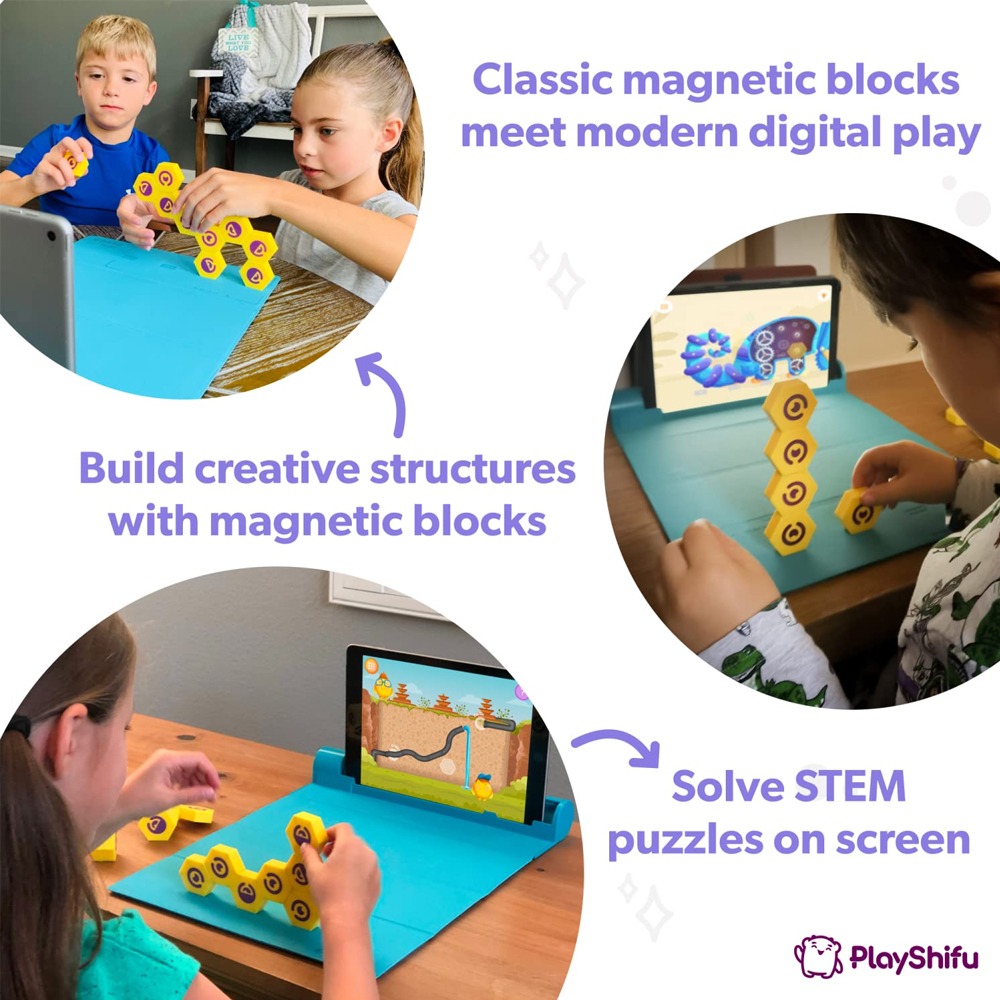 Playshifu Shifu Plugo Link Construction Kit Games for Kids age 5Y+