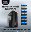 AMD Ryzen™ 5 5500 16GB RAM 512GB NVME M.2 -NVME CASING RUIX CG71 DESKTOP PC