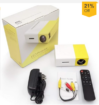 YG300 Pro LED Mini Projector 1080P Full HD Supported HD/M USB AV TF PS4 Portable Home Media Player Ratings 1