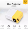 YG300 Pro LED Mini Projector 1080P Full HD Supported HD/M USB AV TF PS4 Portable Home Media Player Ratings 1