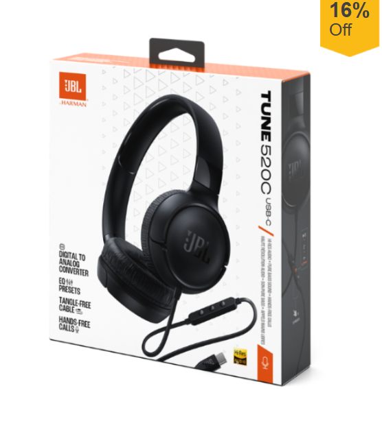 JBL Tune 520C (USB-C) Headphone