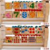 WOODEN TROJAN HORSE ROUND BEAD CALCULATION WOODE TOY