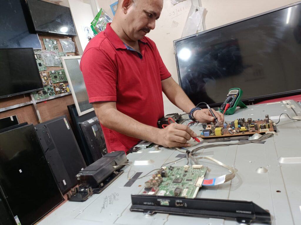 Home visit TV repair