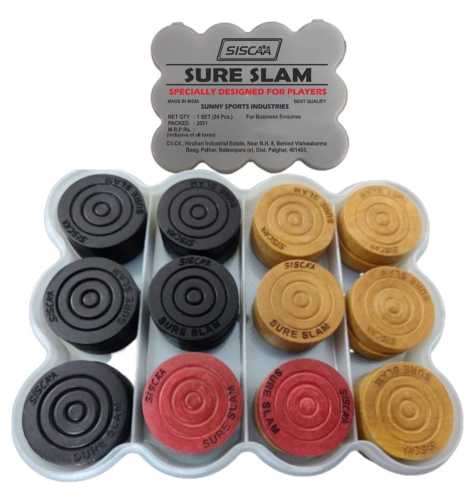 SISCAA SURE SLAM Carrom Coins