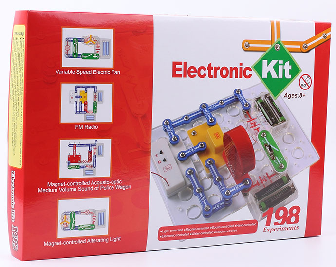 ELECTRONIC SNAP KIT – INTERMEDIATE ( 198 EXPERIMENTS )