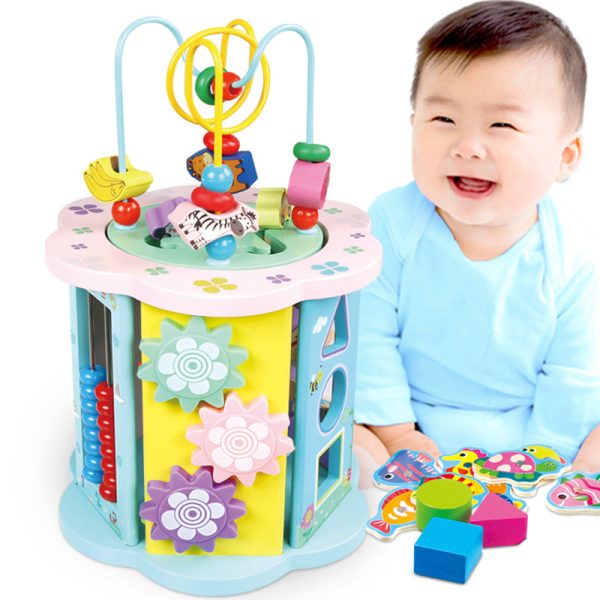 GARDEN BEAD MAZE ACTIVITY CUBE