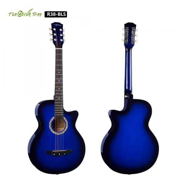 38″ inches Acoustic Guitar for beginners R38