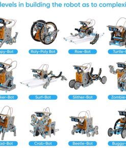 12 in 1 Science Experiment – Solar Robot Toy