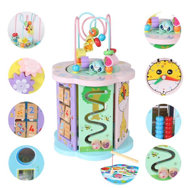 GARDEN BEAD MAZE ACTIVITY CUBE