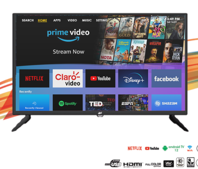 FUJI Android Smart LED TV 32″ With Built-In Netlfix and YouTube 32FU-SN19A