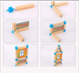 MASTER OF ARCHITECTURE WOODEN BUILDING BLOCKS SET 128PCS
