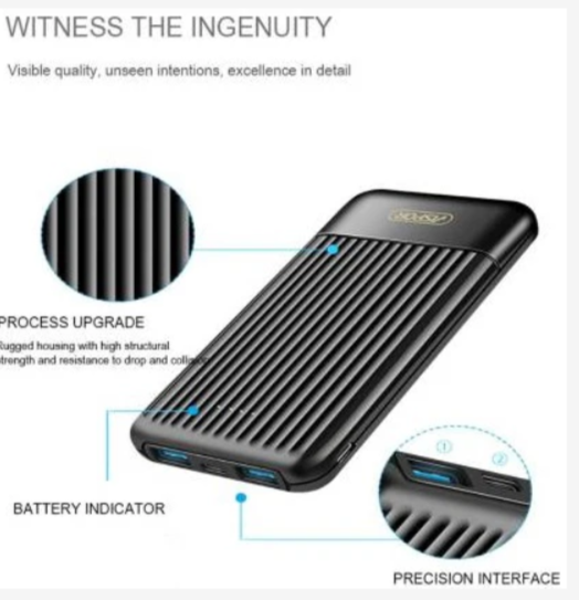Aspor A323 Power Bank 10000mAh 2 Outputs