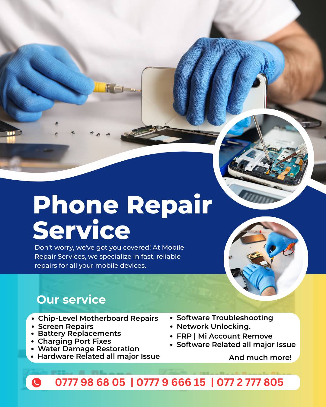 Professional Apple iDevice Repair & Unlock Service