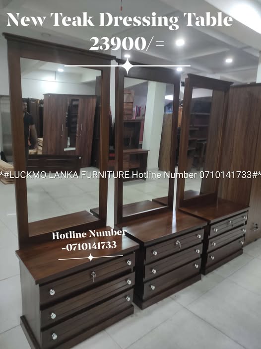 Brand New Teak Dressing Table