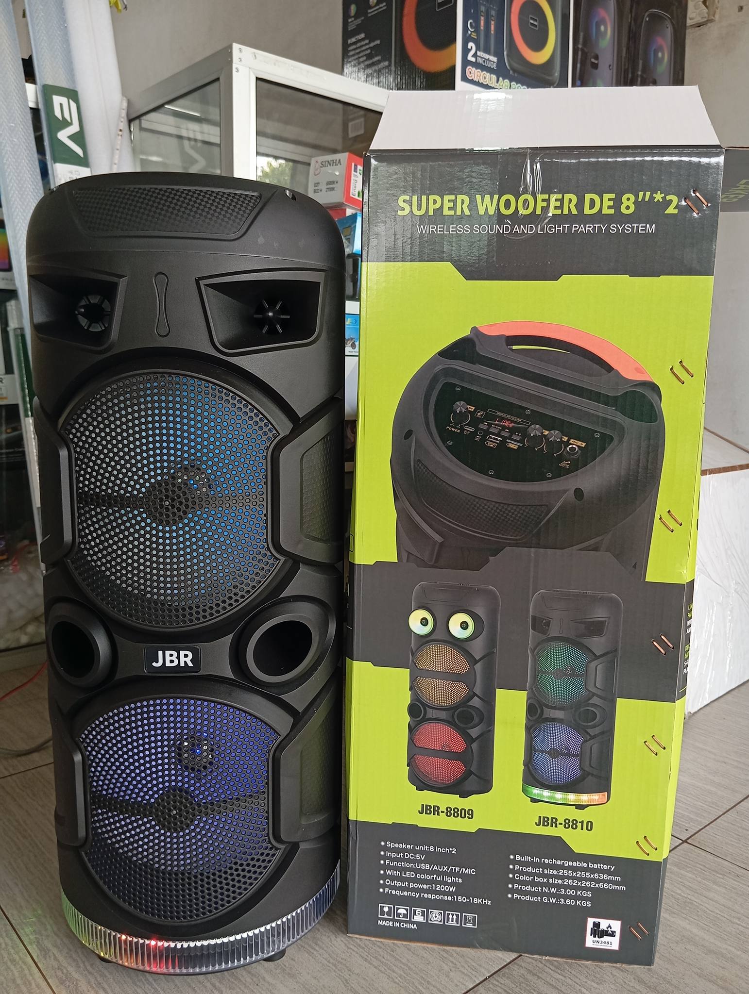 JBR-8810 SUPER WOOFER