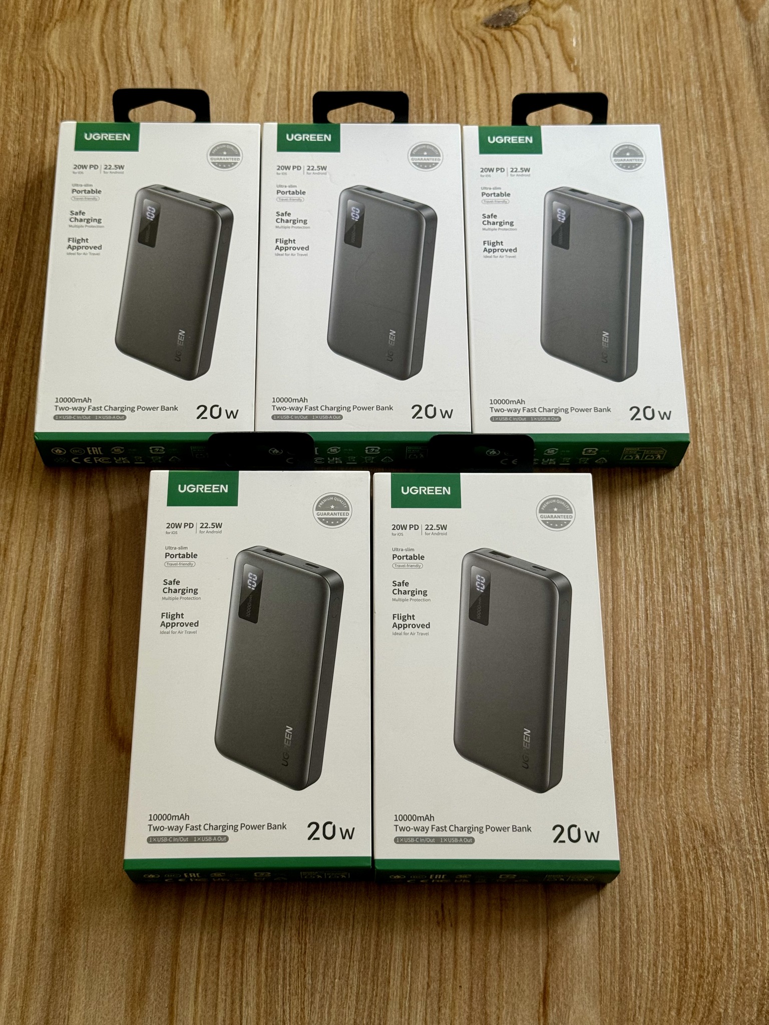 UGREEN 20W Fast Charging Power Bank (10,000mAh)