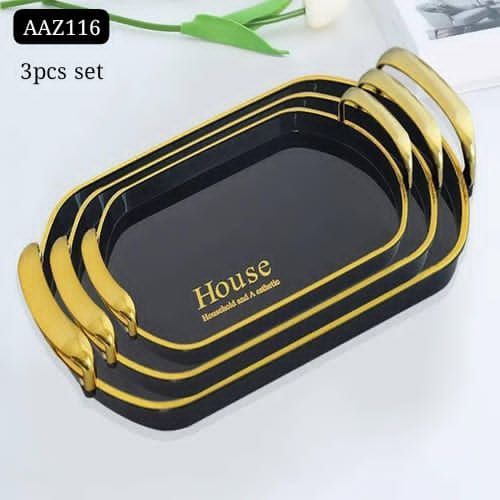 Tray set