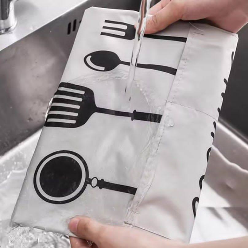 Hand Wipe Apron Waterproof And Oil Resistant Neck Hanger Fashion And Cute Kitchen Waiter Uniforms…