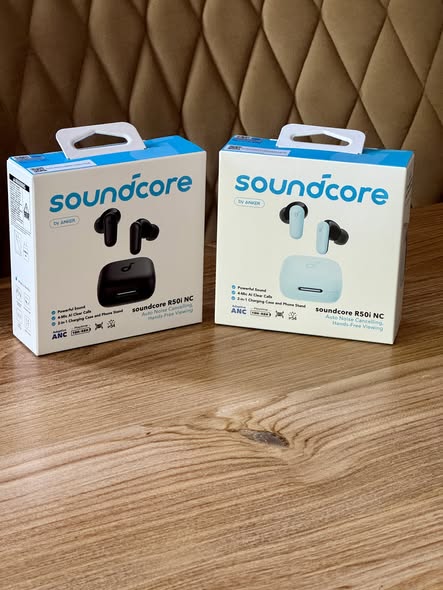 ORIGINAL ANKER SOUNDCORE R50i NC (Black/Blue)