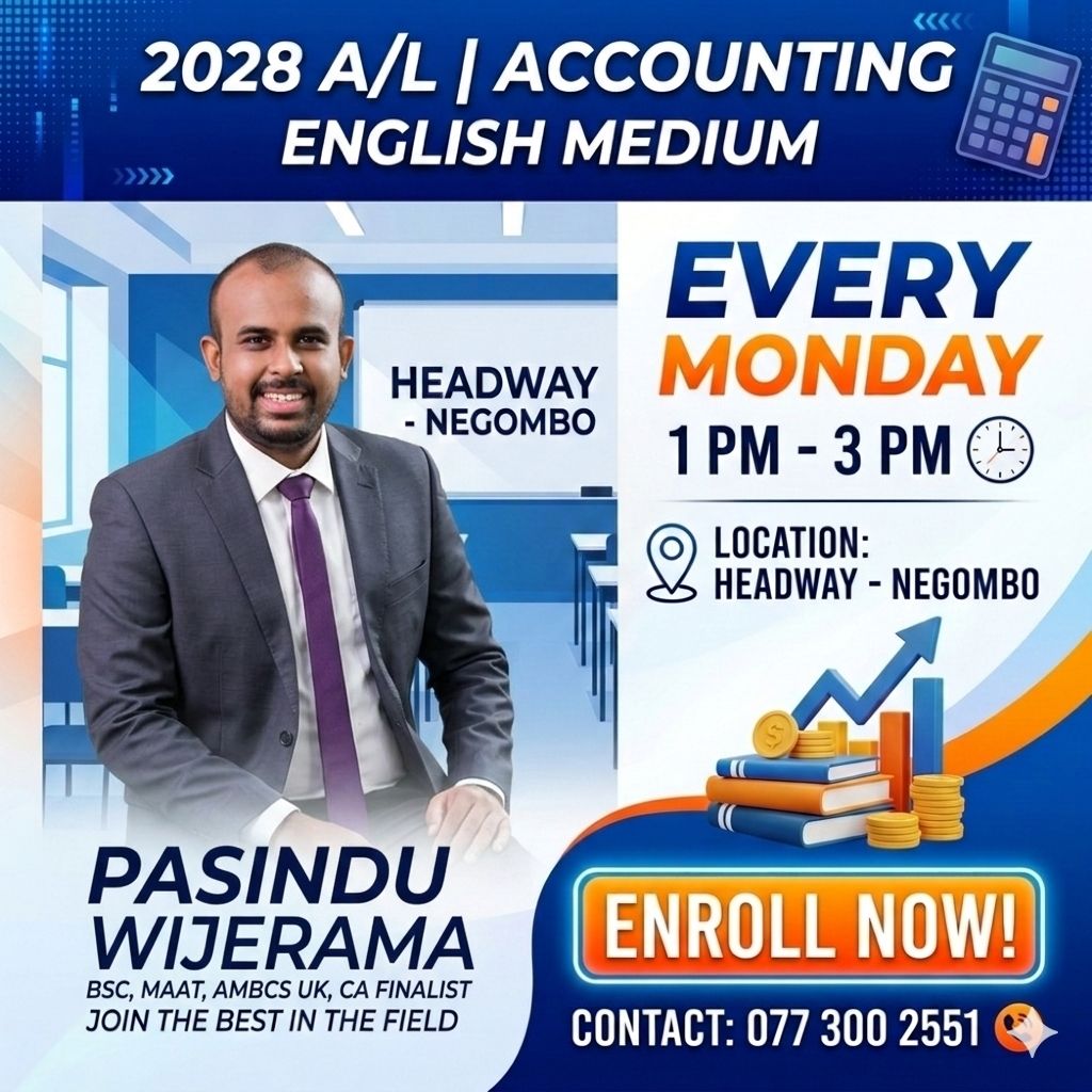 Accounting English Medium Class.