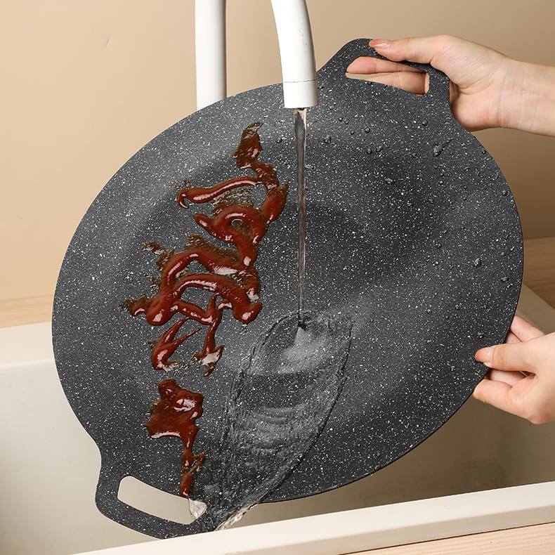 Korian style bbq grill pan tawa
