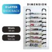 8 Layer shoe Rack.