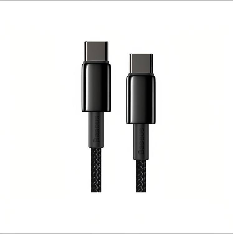 BASEUS TUNGSTEN TYPE-C TO C 100W CABLE