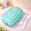 lunch box with Spoon&Fork