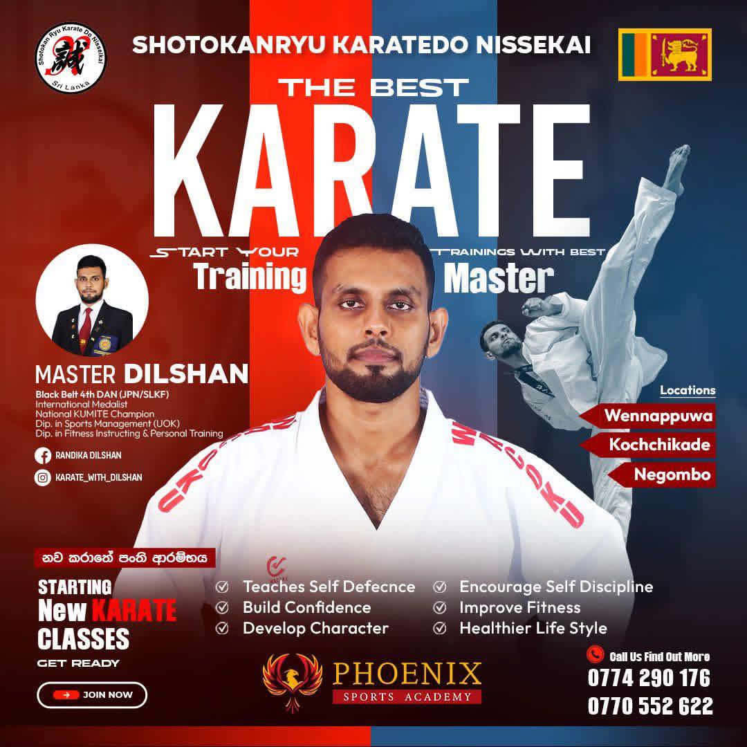 karate class (master dilshan)