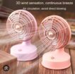 Mini Table Fan Rechargable