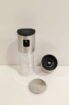 oil spray bottle with spices salt grinder