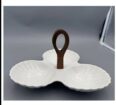 3 pcs Ceramic 15 cm plate series