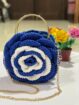 රෝස මල් Corchtet bag