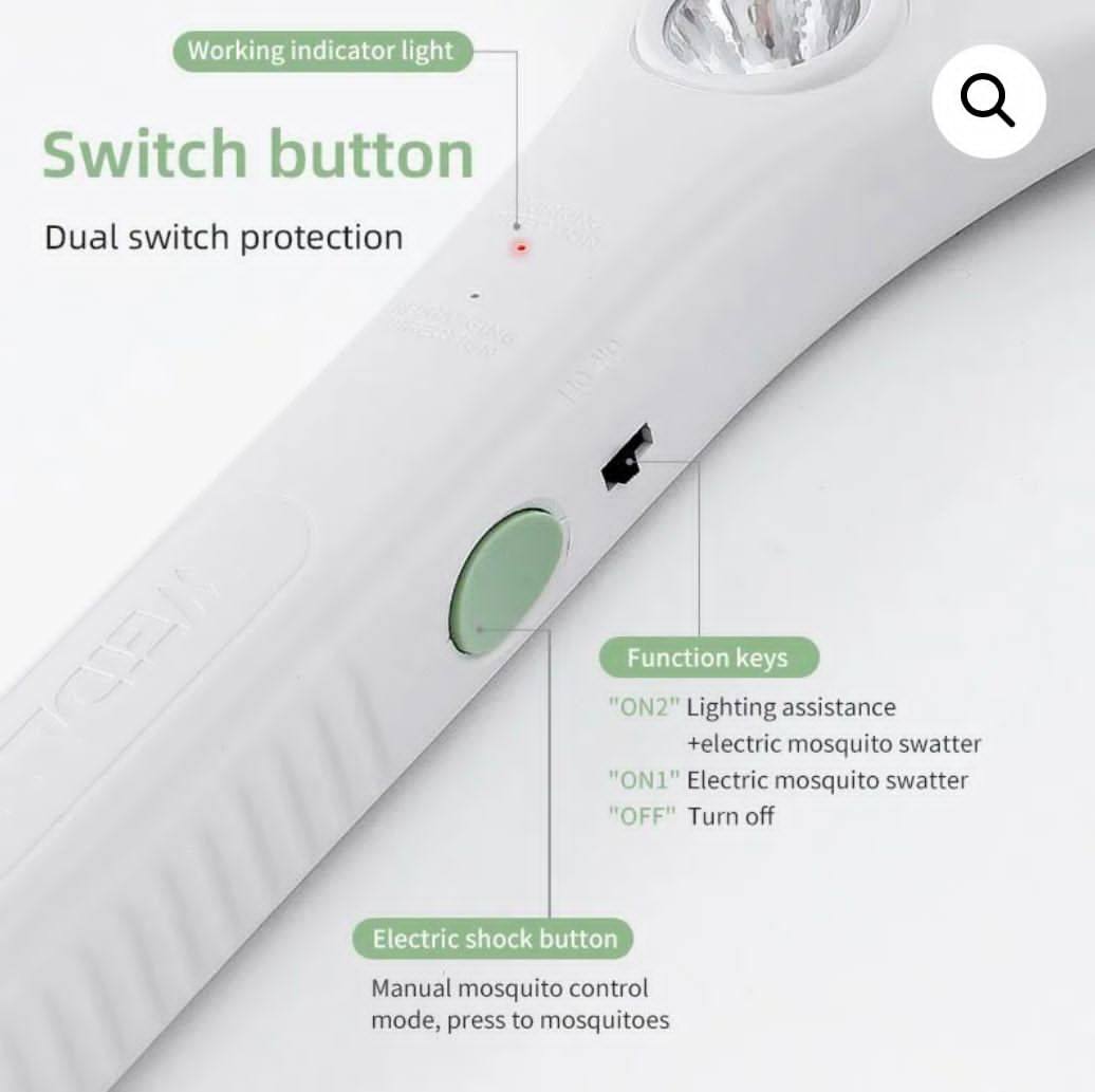 Rechargeable Battery Mosquito Killer Electric Pest Control Equipment with LED Lighting*