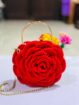 රෝස මල් Corchtet bag