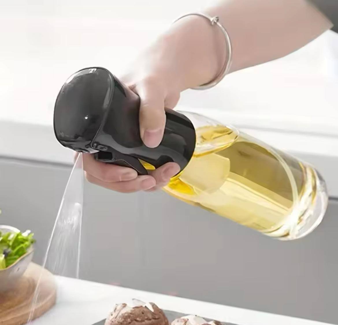 Oil Spray olive oil spray Bottle Kitchen Cooking Dispenser Camping Baking Vinegar Soy Sauce Sprayer Containers