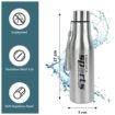 750 ml Stainless Steel Water Bottle Drinking Cup with Handle