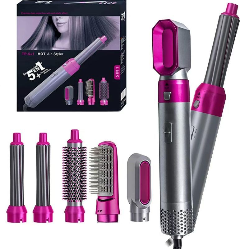 5 in 1 hot hair styler