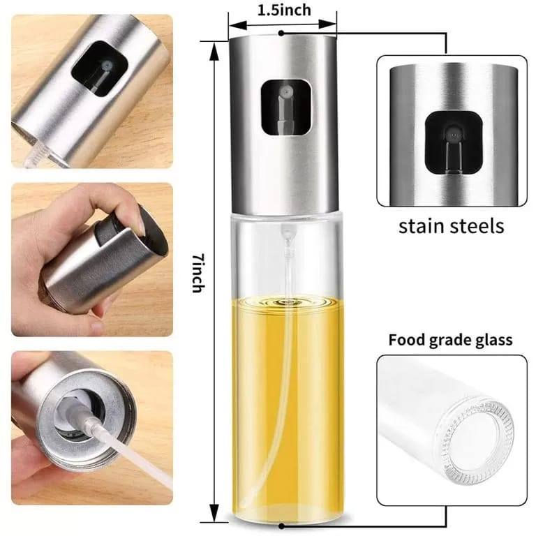 Glass Oil Spray Bottle.