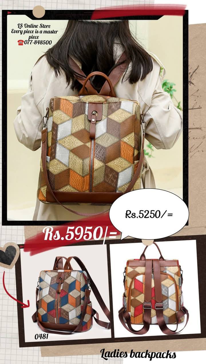Imported backpack collection